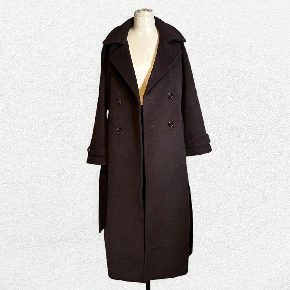 Abercombie & Fitch Wool Coat in Brown - Picture 4 of 7
